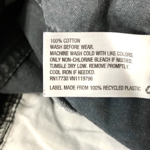 NWT Cherokee Gray Chino Boys Denim Pants Size 12 - Picture 7 of 7